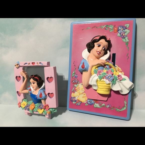 DISNEY’S SNOW WHITE’S Switchplate-Nite Lights 90s - Picture 3 of 16